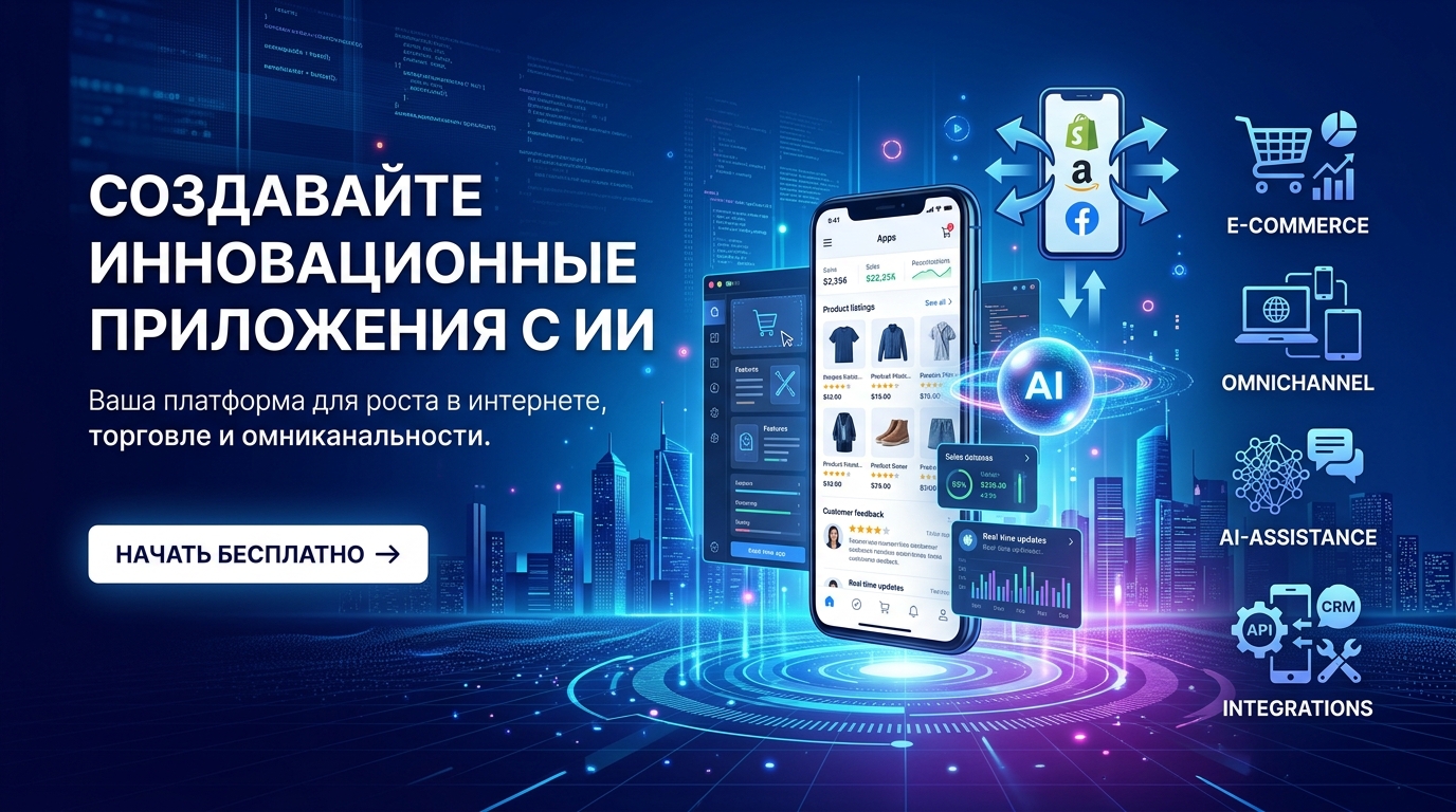 Омниканальная платформа SunBlaze: e-commerce, AI-ассистент и интеграции на мобильном и desktop